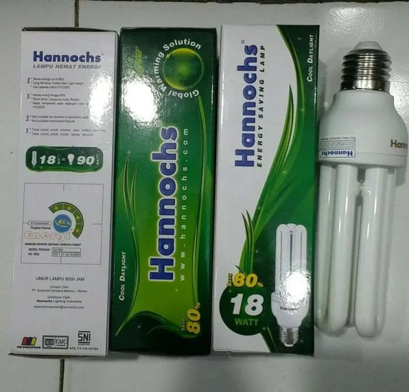 Lampu CFL 3U Hannochs