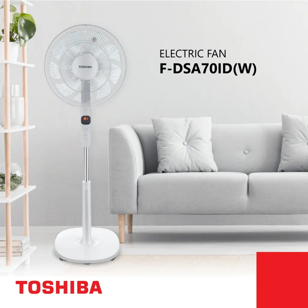 Kipas Angin Toshiba F-DSA70ID(W)