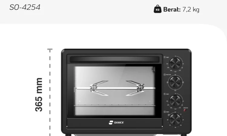 Oven Listrik Sanex SO-4254